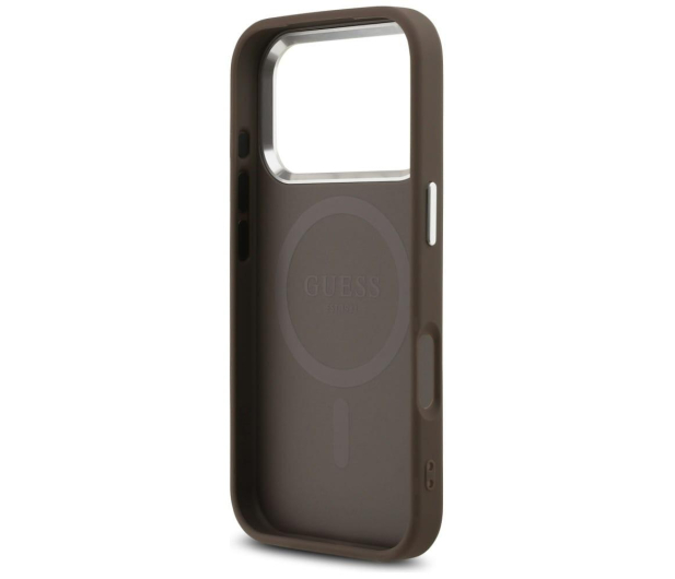 Guess 4G Classic Logo MagSafe do iPhone 17 Pro brązowy - 1471704 - zdjęcie 3